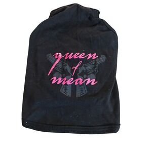 Black Pink Dog Shirt‎ QUEEN OF MEAN T-SHIRT Small